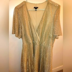 Torrid Gold Dress